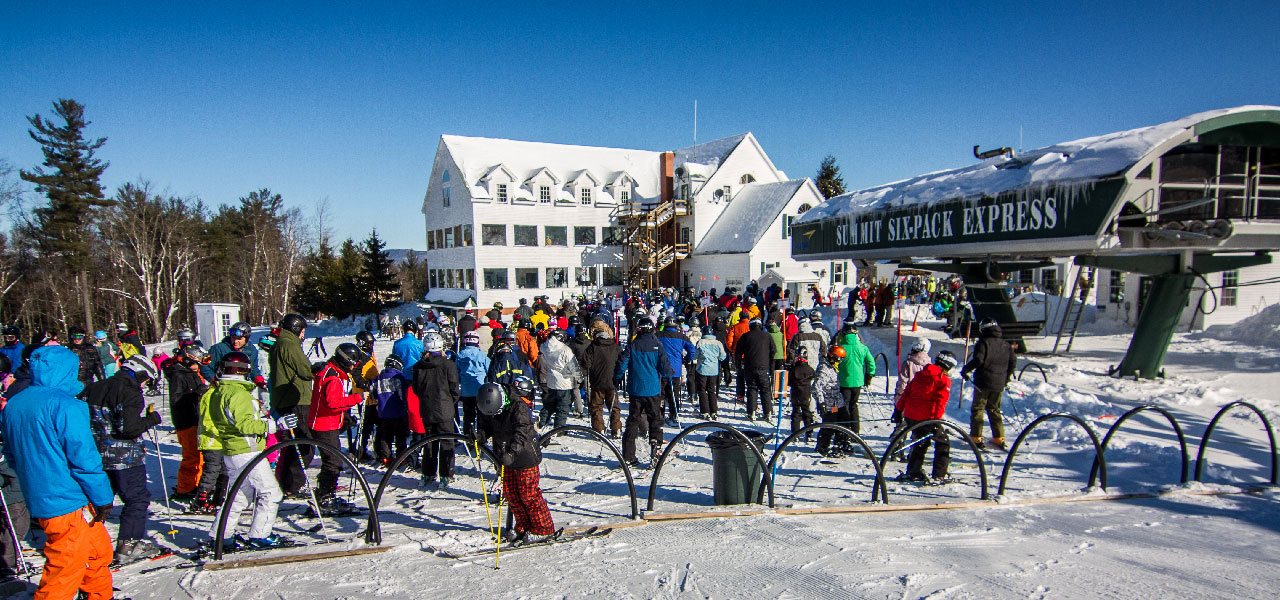 Ski Lift and Facilities at Ragged Mountain Resort